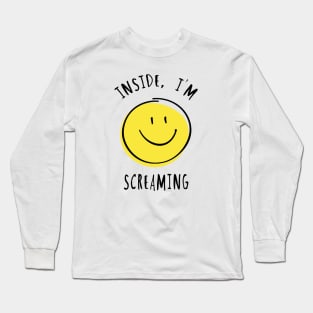 INSIDE I'M SCREAMING Long Sleeve T-Shirt